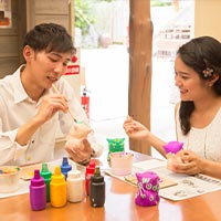 沖縄カルチャーパーク 伝統工芸市