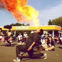 大道芸パフォーマンス